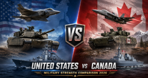 Comparison of United States and Canada Military Strengths (2026