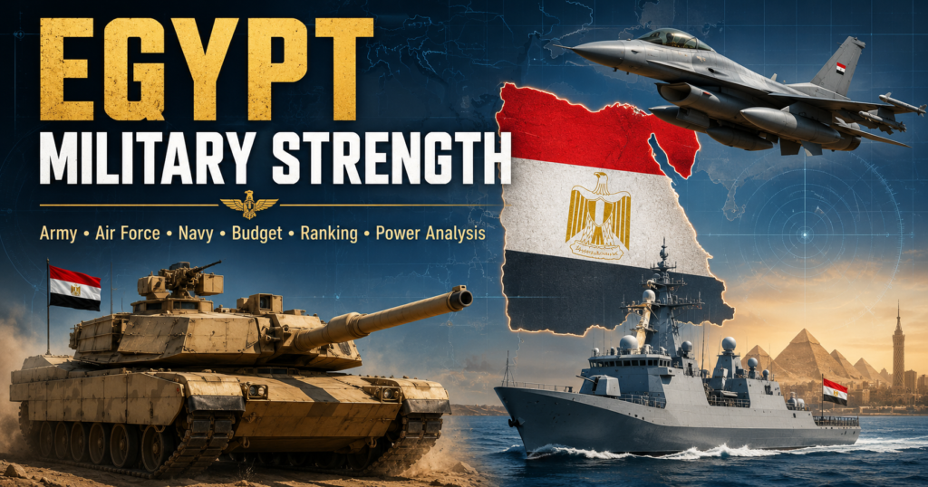Egypt Military Strength 2026- Army, Air Force, Navy, Budget, Ranking and Power Analysis