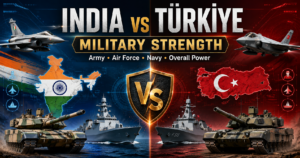India vs Türkiye Military Strength: Army, Air Force, Navy and Overall Power Comparison