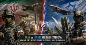 Iran vs Israel Military Strength: Army, Air Force, Missiles, Drones, Air Defense & Nuclear Comparison