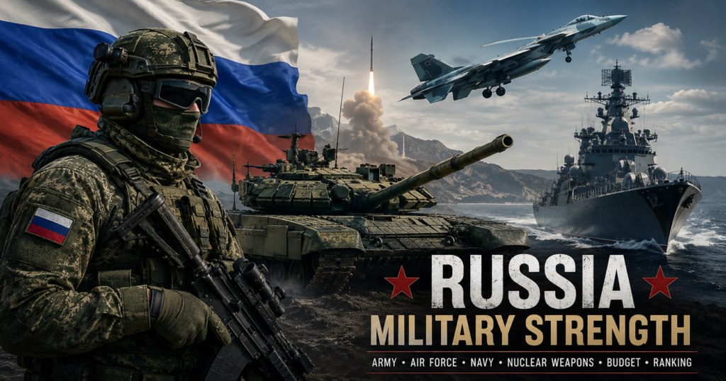 Russia Military Strength: Army, Air Force, Navy, Nuclear Weapons, Budget & Ranking