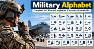 Military Alphabet- Complete A–Z Phonetic Alphabet & Pronunciation Guide