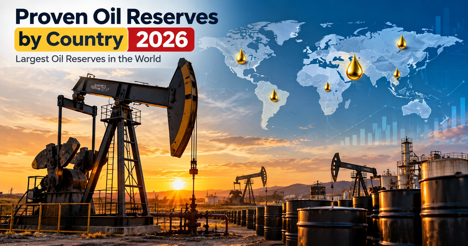 Proven Oil Reserves by Country 2026- Largest Oil Reserves in the World