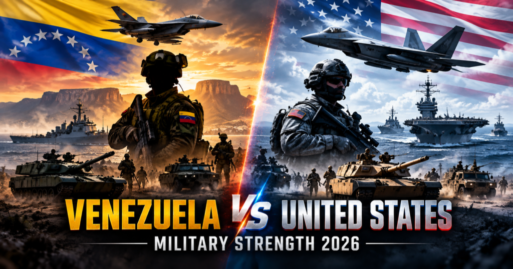 Venezuela vs United States Military Strength 2026- Complete Military Comparison