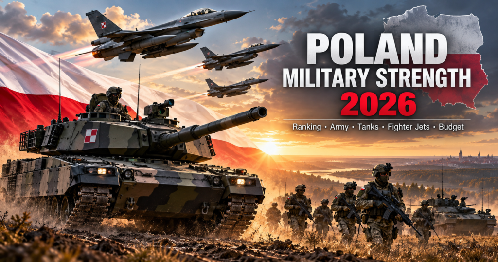 Poland Military Strength 2026- Ranking, Army Power, Tanks, Fighter Jets & Defense Budget